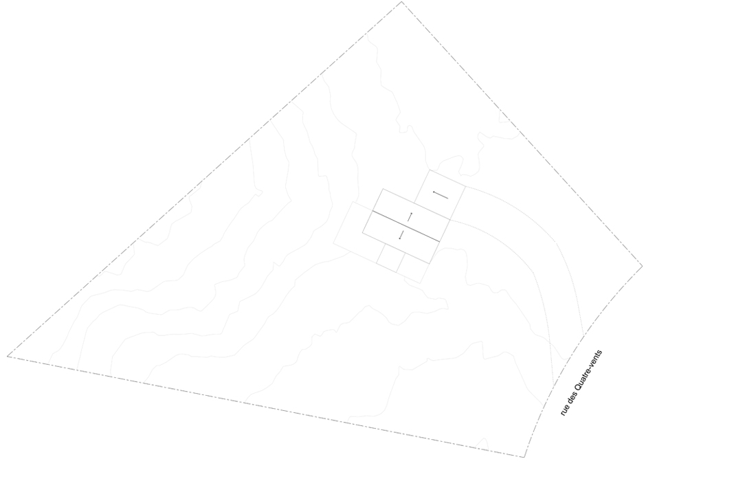 Plan du site du projet Le Colibri